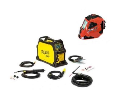 MIG a TIG AC/DC Svářecí invertor ESAB Rebel EMP 205 AC/DC - výhodný SET