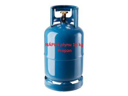 NÁPLŇ plynu PROPAN čistý 10 kg