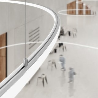 Ohýbání LED profilových lišt do oblouků a zakřivených linií
