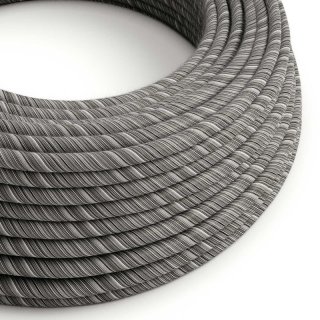 Textilní kabel se vzorem Vertigo Melange Black ERC37