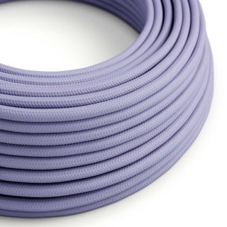 Fialový textilní kabel Lavender RM07 - lesklý