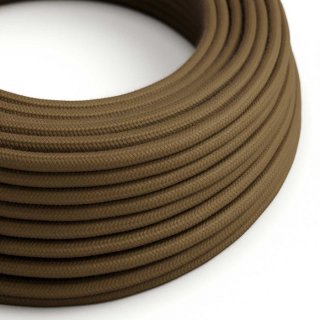Hnědý textilní kabel Espresso Brown RC13 - matný