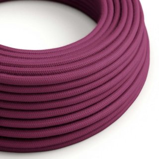 Vínový textilní kabel Burgundy RC32 - matný