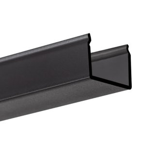 Hranatý LED difuzor černý KLUŚ G-22S