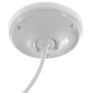 Porcelánová stropní krytka na lustr Ø105mm