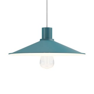 Industriální lustr E27 Swing Pastel se smaltovaným stínidlem