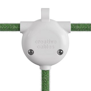 Průchozí venkovní spojka pro textilní kabel EIVA-3 IP65