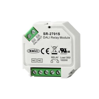 DALI-2 spínač 230V AC a 12/24V DC SR-2701S | max 1000W
