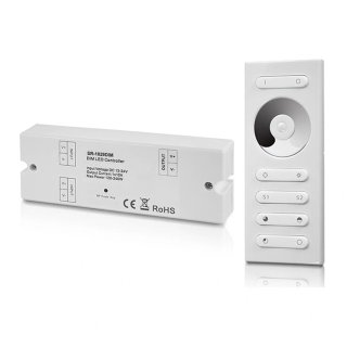 Dálkové ovládání LED pásků v sadě se stmívačem SR-2839DIM KIT | 1x5A