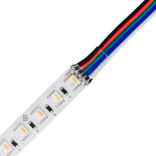 Pájení kabelu k RGBW LED pásku