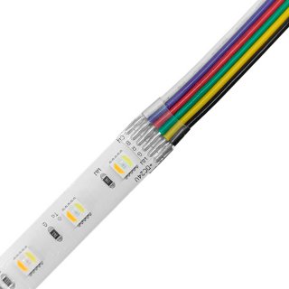 Pájení kabelu k RGBWW LED pásku