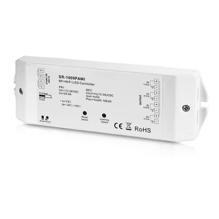 RF a WIFI stmívač CCT, RGB a RGBW pásků SR-1009FAWI | 4x5A