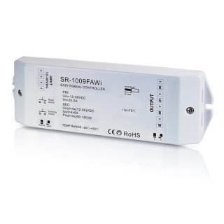 RF a WIFI stmívač CCT, RGB a RGBW pásků SR-1009FAWI | 4x5A