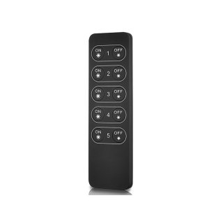 RF dálkové ovládání světel a elektrospotřebičů SR-2833K5 | 5 zón