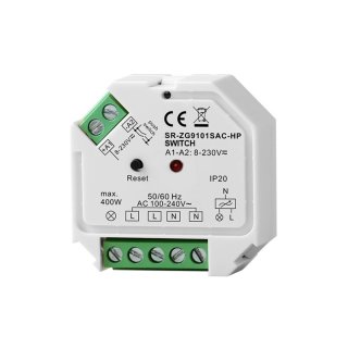 ZigBee spínač 230V SR-ZG9101SAC-HP-SWITCH | 1x400W