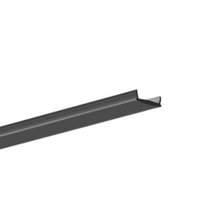 Černý LED difuzor osvětlení KLUŚ LIGER-11 | matný efekt