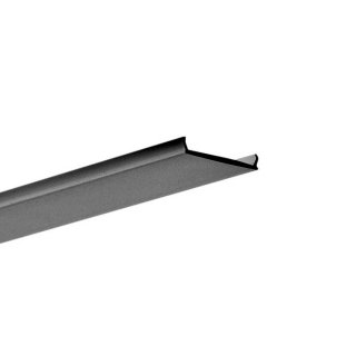 Černý LED difuzor osvětlení KLUŚ LIGER-22 | matný efekt