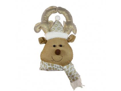 Dekorácia MagicHome Vianoce, Visačka Sobík, 30 cm
