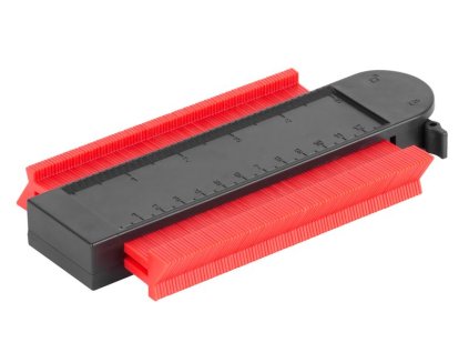 Šablóna na obkreslenie tvarov Strend Pro DG680, 125x101 mm, s uzamknutím vzoru a magnetom