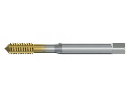 Tvářecí závitník HSSP s mazacími drážky M5x0,8 6HX 3xD DIN 371 povlak TiNG