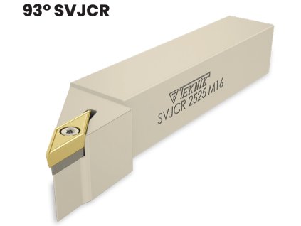 Soustružnický nůž vnější SVJCR 2525 M16 (pravý) pro destičky VC.T 1604..