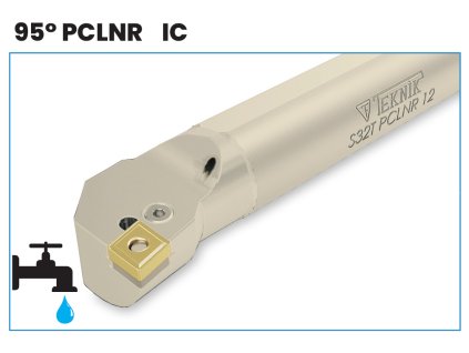 Soustružnický nůž vnitřní s chlazením A25S PCLNR 12 pro destičky CNMG 1204.. (pravý)