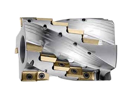 Spirálová nástrčná fréza průměr 63mm počet zubů 4x3 pro destičky APKT/APET 1604