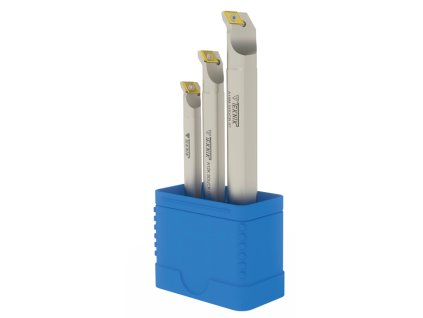 Set soustružnických vnitrních nožu SDQCL velikosti 10,12,16 pro destičky DC..0702 a 11T3