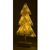 LED stolová dekorácia stromček