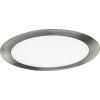 LED60 VEGA-R Matný chróm 12W WW 850lm - zapustené LED svietidlo