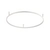Ideal lux 266015 ORACLE SLIM PL D090 ROUND 3000K ON-OFF WH