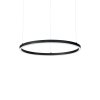 Ideal lux 229492 ORACLE SLIM SP D050 ROUND 3000K ON-OFF BK