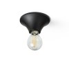 BOY stropná čierna plast 230V LED E27 11W IP44