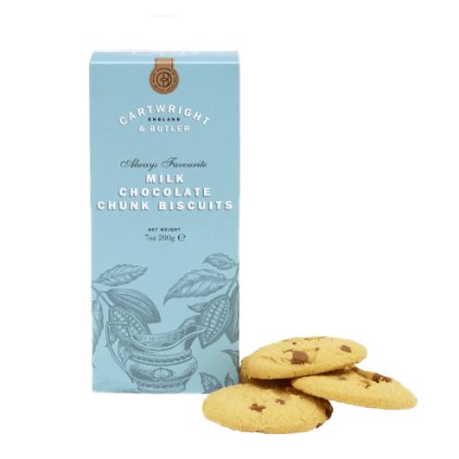 Milk Chocolate Chunk Biscuits
