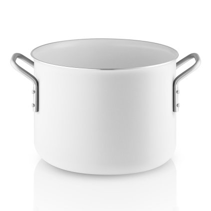 Magasfalú fazék WHITE LINE 20 cm, fehér, Eva Solo