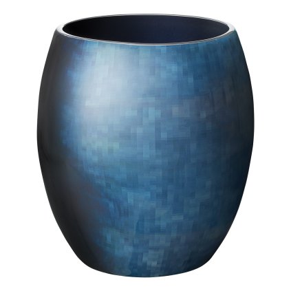 Stelton STOCKHOLM HORIZON váza, 16 cm, kék, alumínium