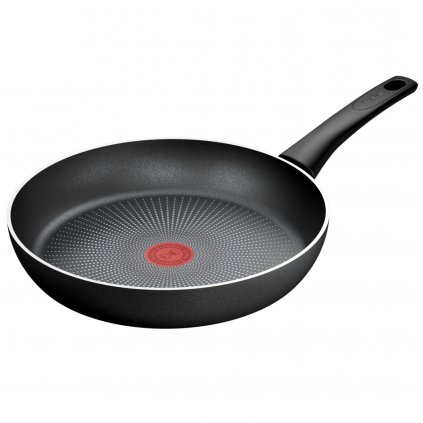 Tapadásmentes serpenyő FORCE C2920653 28 cm, fekete, alumínium, Tefal