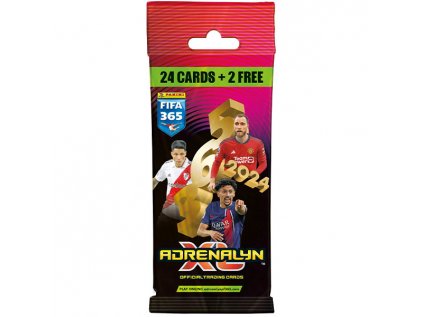 Futbalové karty Panini FIFA 365 2023/2024 Adrenalyn Fatpack