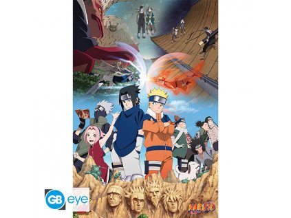 Naruto Shippuden Will of Fire Poster 91,5 x 61 cm