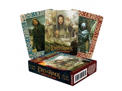 Lord of the Rings Playing Cards Heroes and Villains