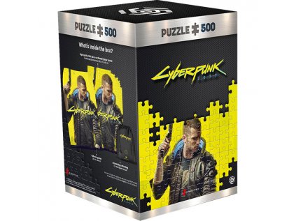 Cyberpunk 2077: Keyart male V Puzzle 500 ks (Good Loot)