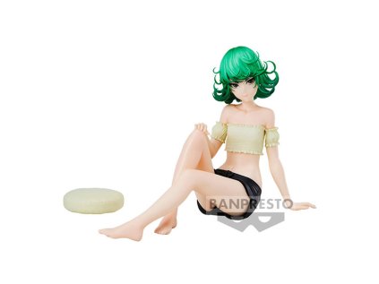 One-Punch Man Terrible Tornado PVC Statue Relax Time 10 cm