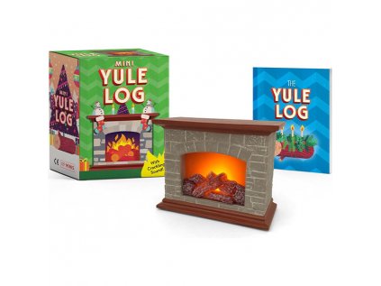 Mini Yule Log: With crackling sound! Miniature Editions