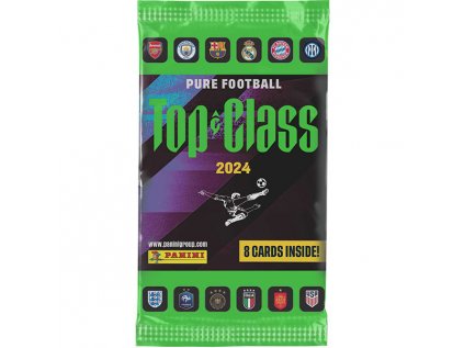 Futbalové karty Panini Top Class 2024 Booster Pack