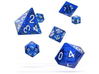 Sada kociek na RPG: Oakie Doakie Dice RPG Set Speckled - Blue (7 ks)