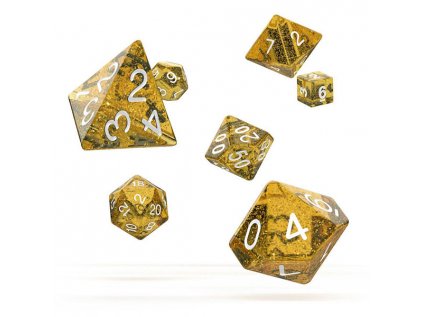 Sada kociek na RPG: Oakie Doakie Dice RPG Set Speckled - Orange (7 ks)