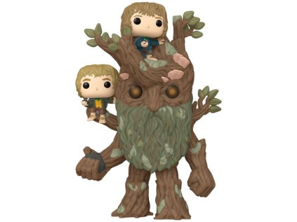Funko POP! Lord of the Rings: Treebeard with Merry & Pippin Deluxe 15 cm