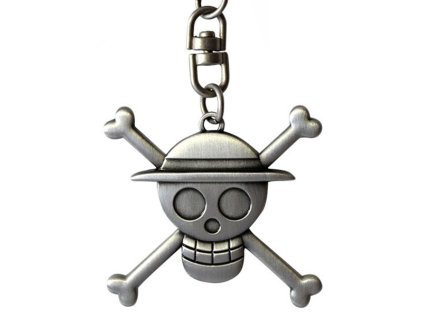 One Piece Skull Luffy 3D Kľúčenka