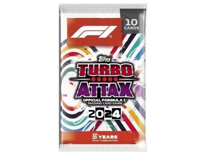 Formula 1 karty Topps Turbo Attax 2024 Booster Pack