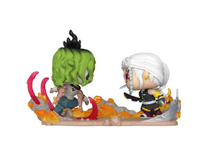 Funko POP! Demon Slayer: Tengen Uzui vs. Gyutaro Moment Deluxe Edition